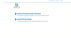 Desktop Screenshot of catalog.chapelhillpubliclibrary.org